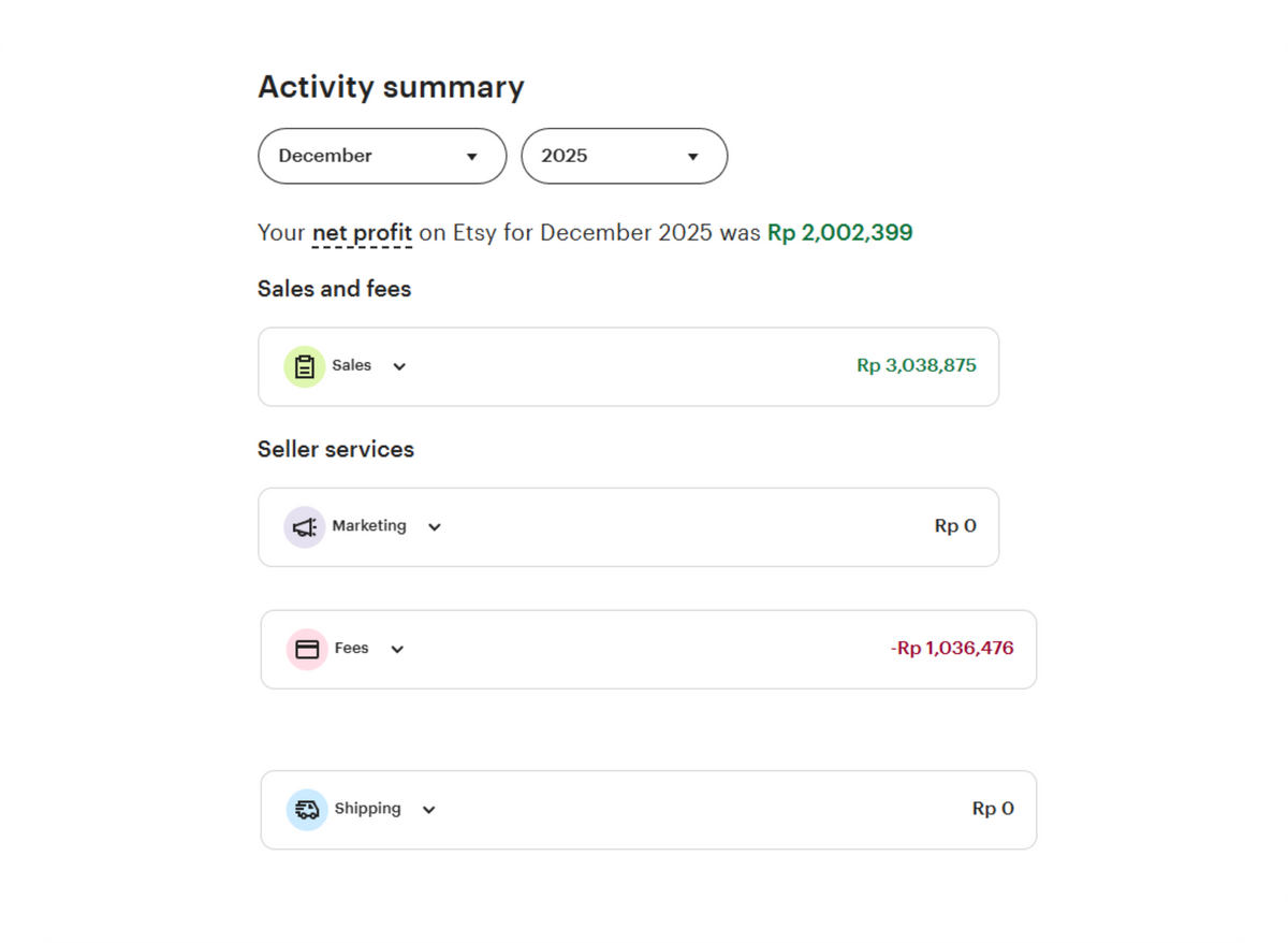 Sample Toko Milik Mitra Etsy Indonesia